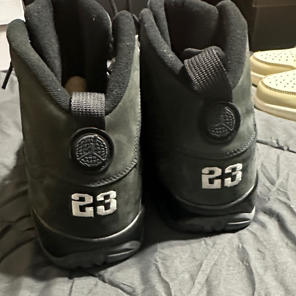 Jordan 9’s Black Sneakers No Box